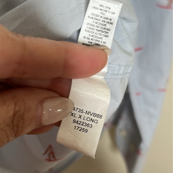 Bonobos Novelty Print Surfers Button Down Shirt Size XL Beach Coastal Summer - Picture 8 of 8